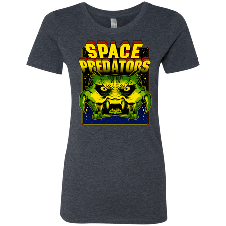 T-Shirts Vintage Navy / S Space Predator Women's Triblend T-Shirt