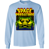 T-Shirts Light Blue / YS Space Predator Youth Long Sleeve T-Shirt