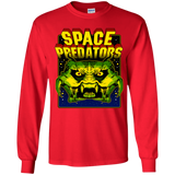 T-Shirts Red / YS Space Predator Youth Long Sleeve T-Shirt