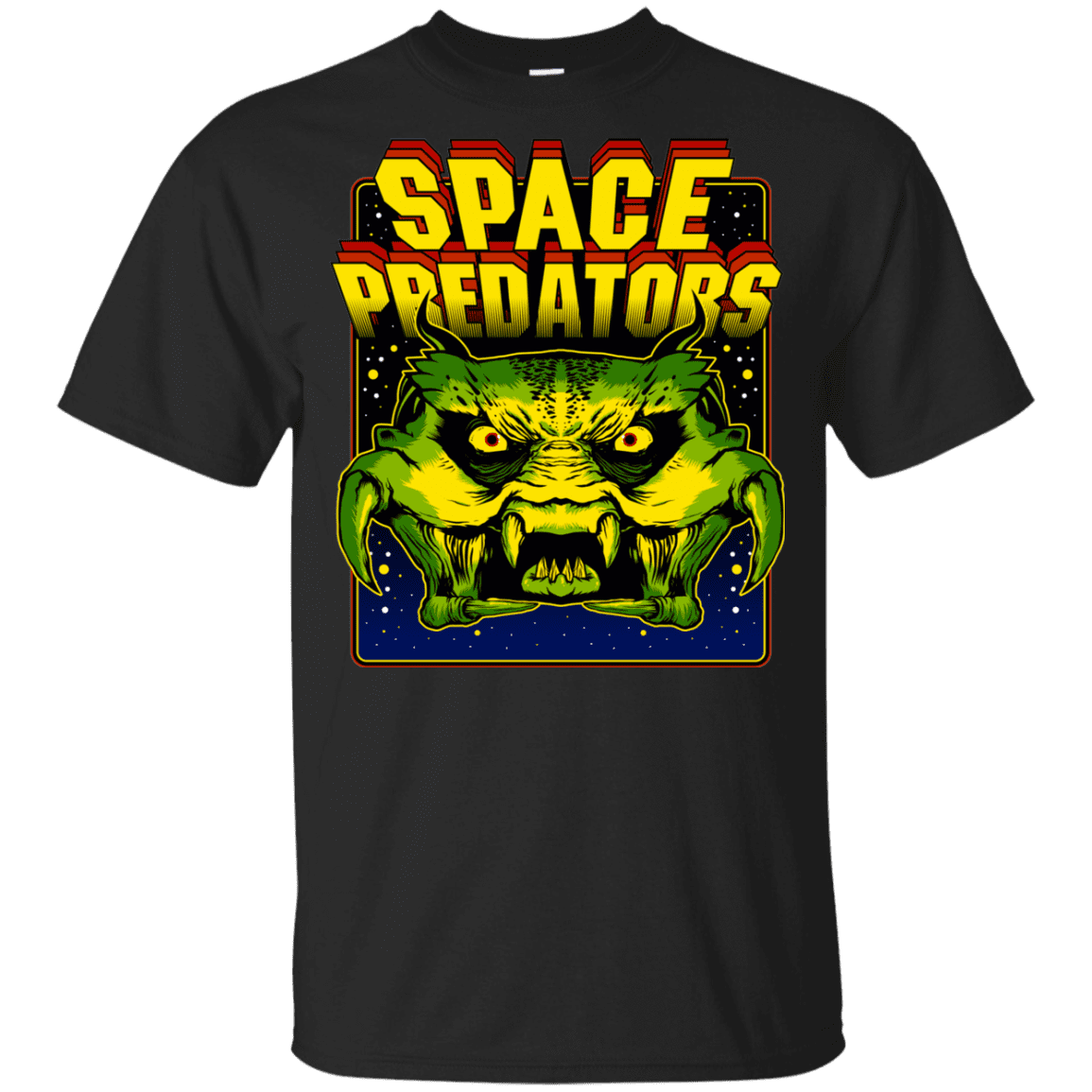T-Shirts Black / YXS Space Predator Youth T-Shirt