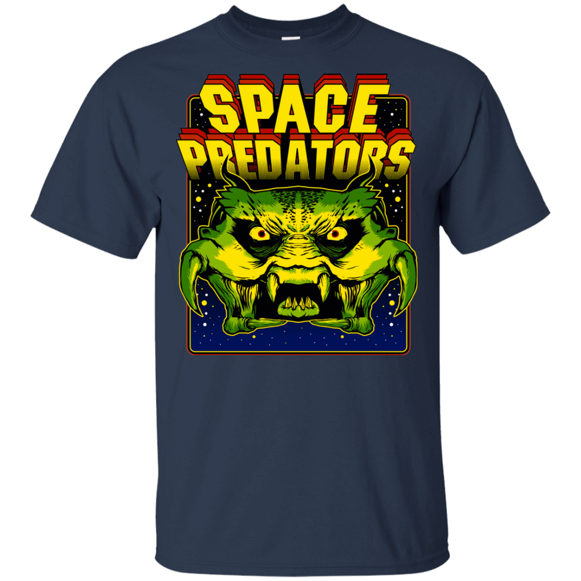 T-Shirts Navy / YXS Space Predator Youth T-Shirt
