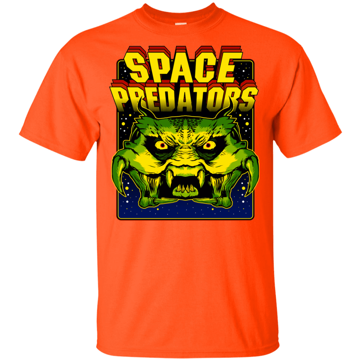 T-Shirts Orange / YXS Space Predator Youth T-Shirt