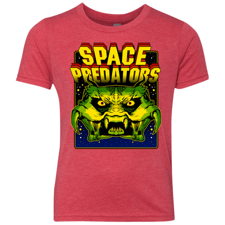 T-Shirts Vintage Red / YXS Space Predator Youth Triblend T-Shirt