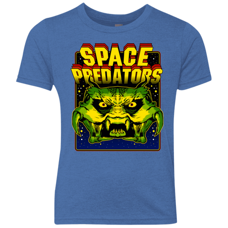 T-Shirts Vintage Royal / YXS Space Predator Youth Triblend T-Shirt