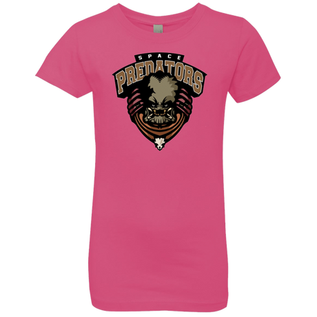 T-Shirts Hot Pink / YXS Space Predators Girls Premium T-Shirt