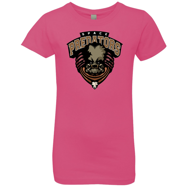 T-Shirts Hot Pink / YXS Space Predators Girls Premium T-Shirt