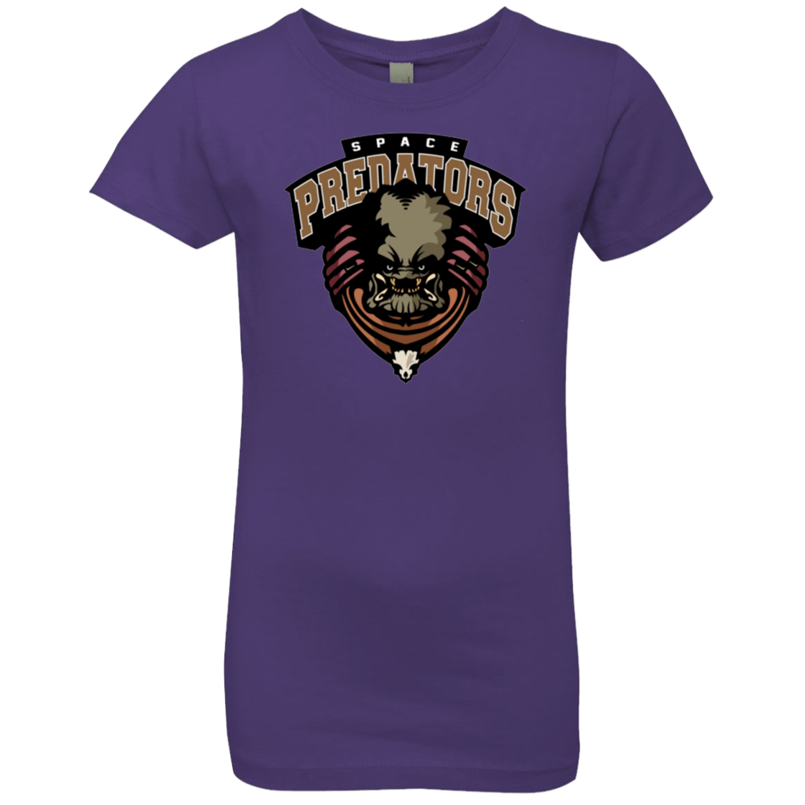 T-Shirts Purple Rush / YXS Space Predators Girls Premium T-Shirt