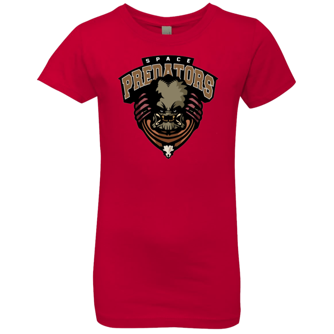 T-Shirts Red / YXS Space Predators Girls Premium T-Shirt