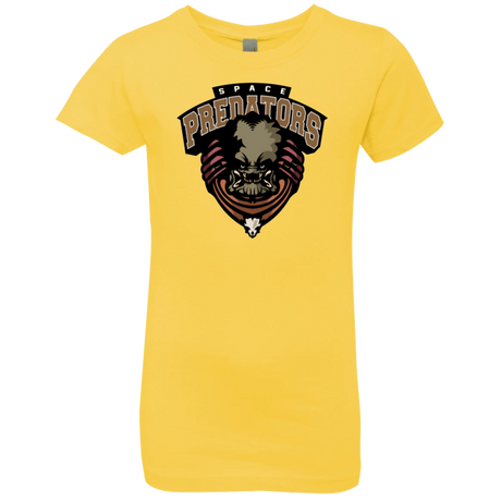 T-Shirts Vibrant Yellow / YXS Space Predators Girls Premium T-Shirt