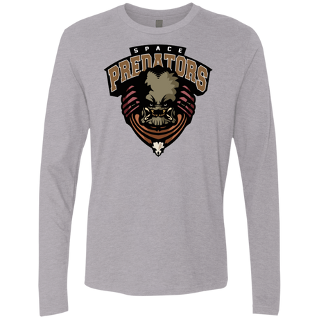 T-Shirts Heather Grey / Small Space Predators Men's Premium Long Sleeve