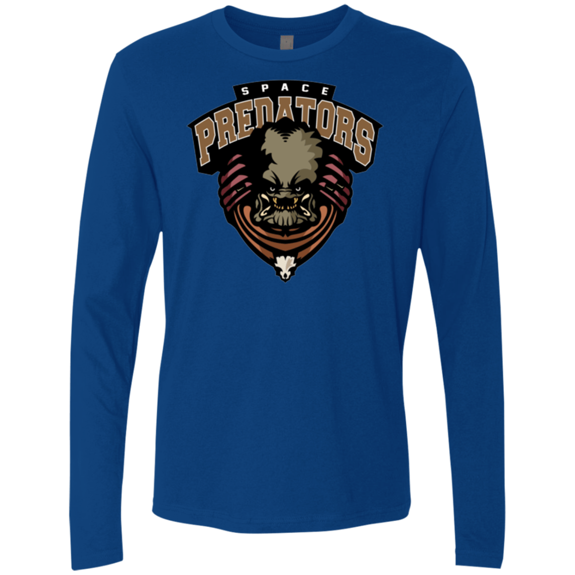 T-Shirts Royal / Small Space Predators Men's Premium Long Sleeve