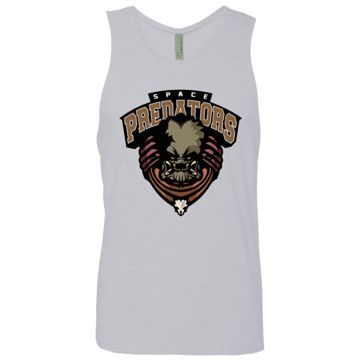 T-Shirts Heather Grey / Small Space Predators Men's Premium Tank Top