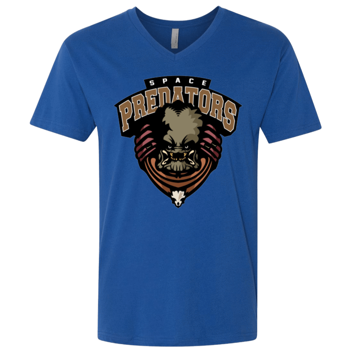 T-Shirts Royal / X-Small Space Predators Men's Premium V-Neck