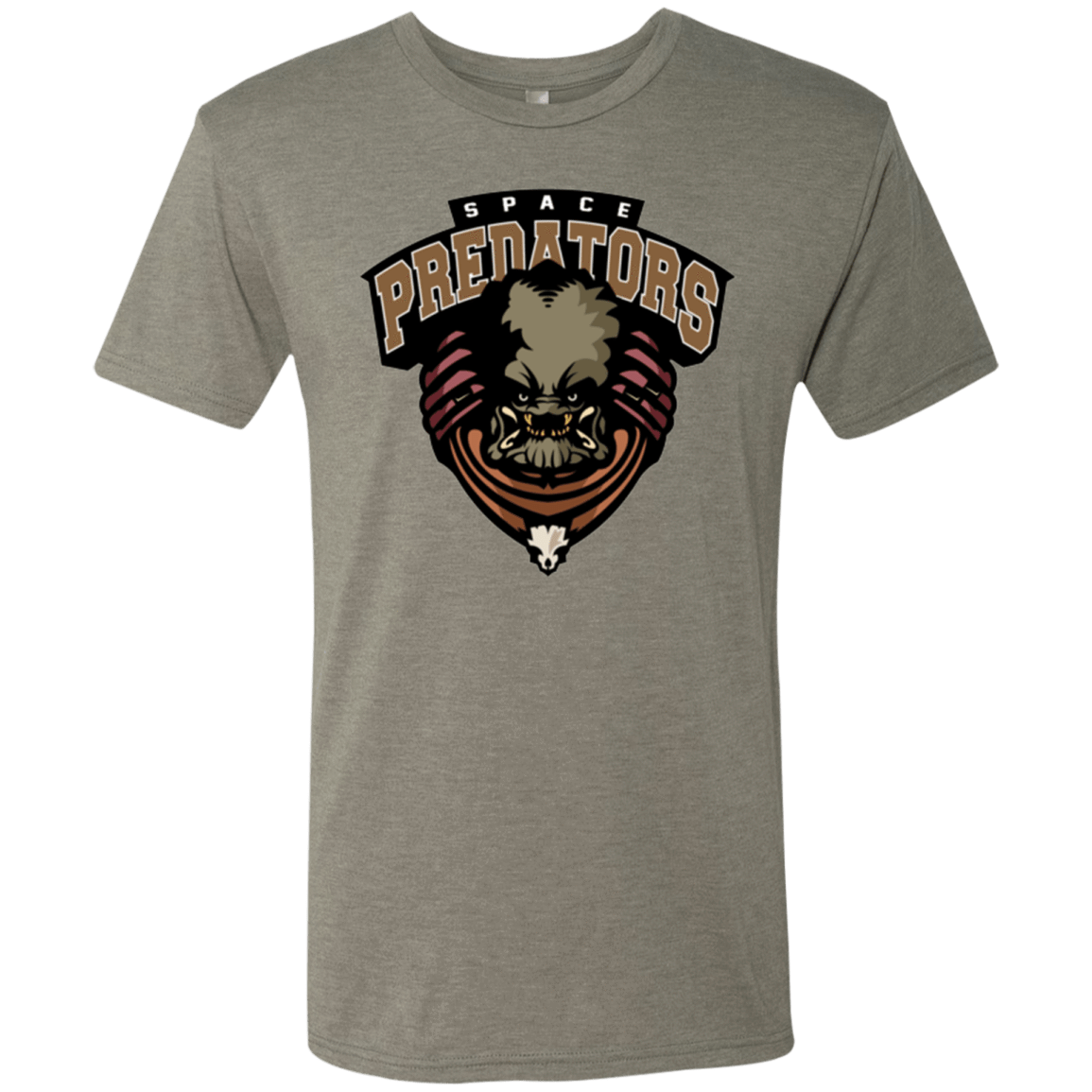 T-Shirts Venetian Grey / Small Space Predators Men's Triblend T-Shirt