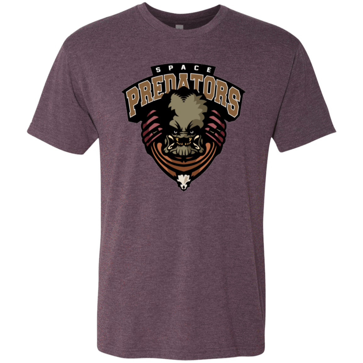 T-Shirts Vintage Purple / Small Space Predators Men's Triblend T-Shirt