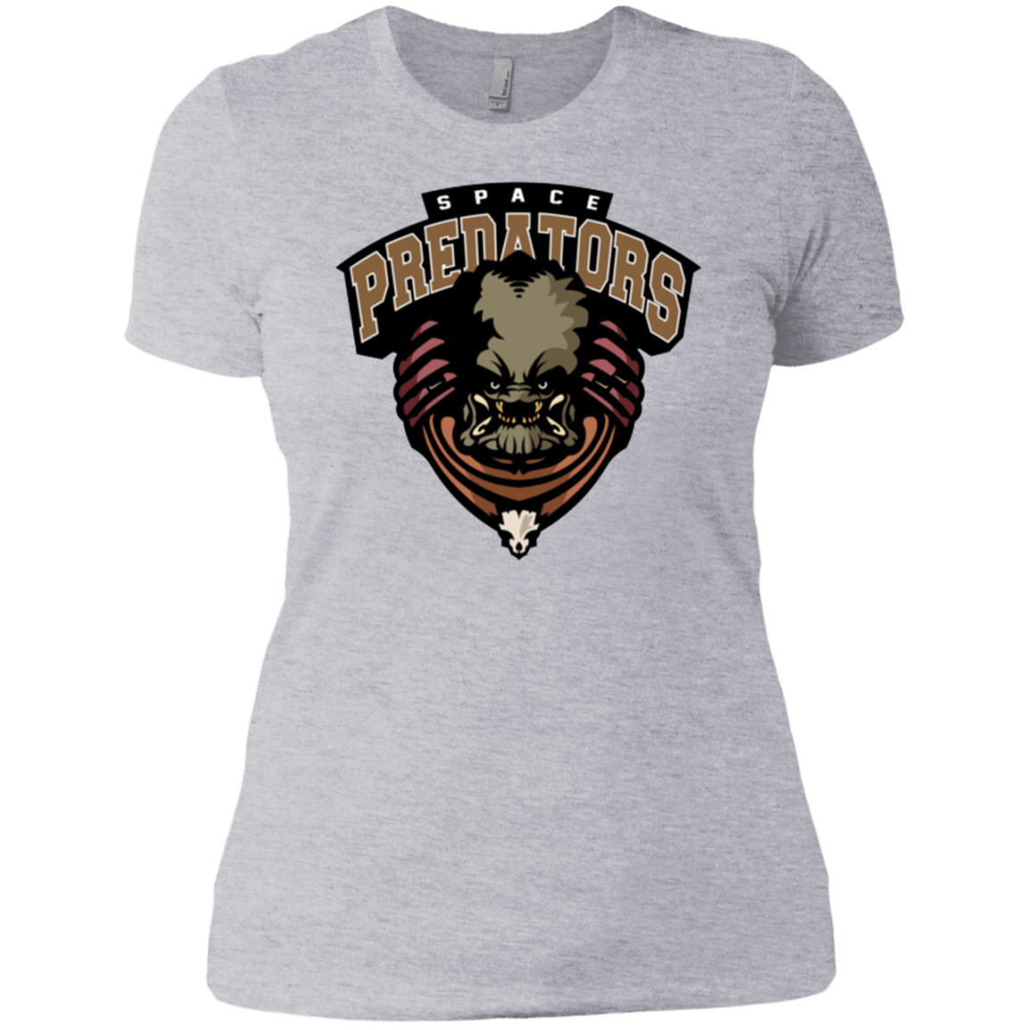 T-Shirts Heather Grey / X-Small Space Predators Women's Premium T-Shirt