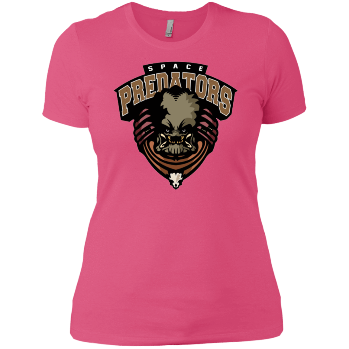 T-Shirts Hot Pink / X-Small Space Predators Women's Premium T-Shirt