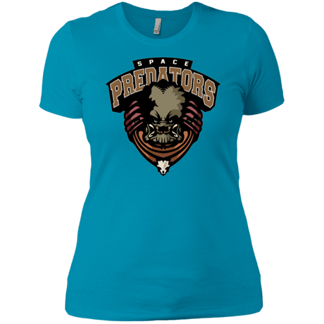 T-Shirts Turquoise / X-Small Space Predators Women's Premium T-Shirt