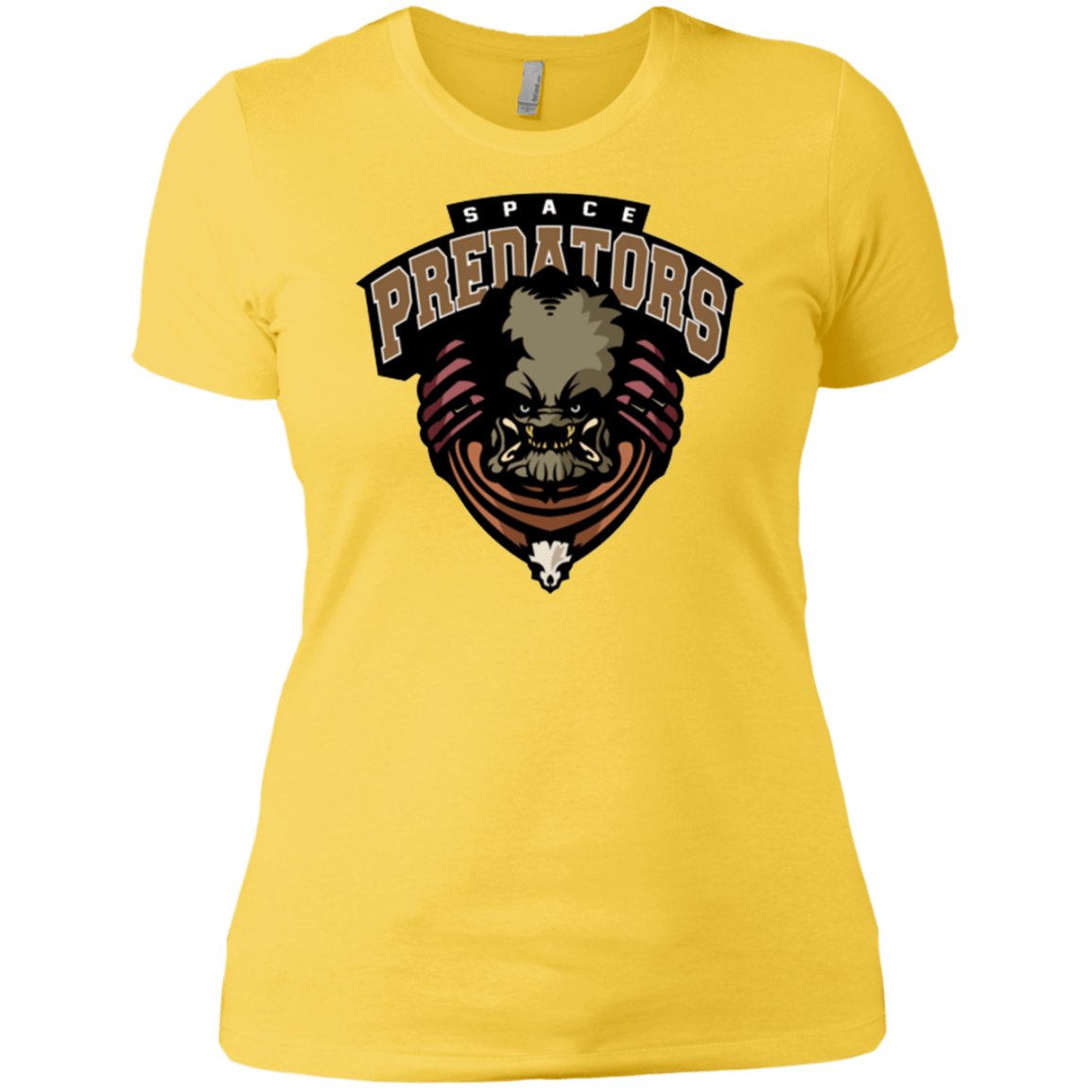 T-Shirts Vibrant Yellow / X-Small Space Predators Women's Premium T-Shirt