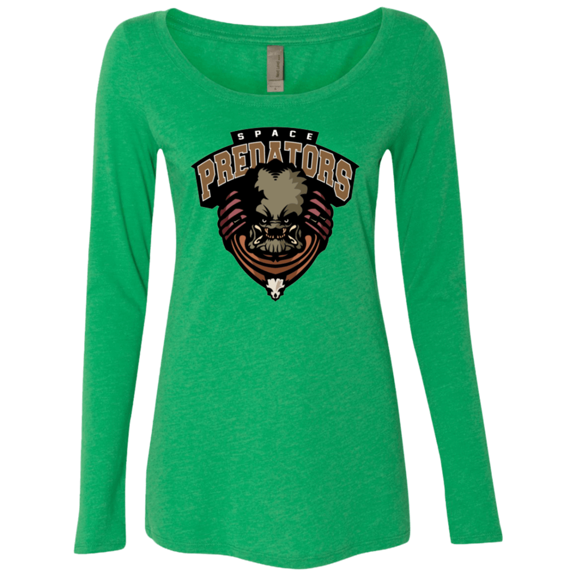 T-Shirts Envy / Small Space Predators Women's Triblend Long Sleeve Shirt