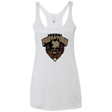 T-Shirts Heather White / X-Small Space Predators Women's Triblend Racerback Tank