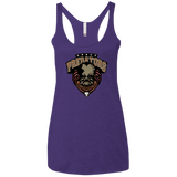 T-Shirts Purple / X-Small Space Predators Women's Triblend Racerback Tank