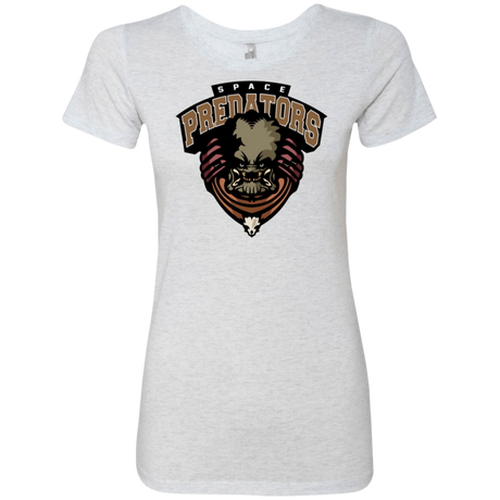 T-Shirts Heather White / Small Space Predators Women's Triblend T-Shirt