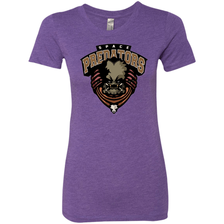 T-Shirts Purple Rush / Small Space Predators Women's Triblend T-Shirt