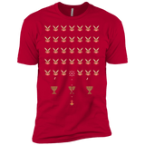 T-Shirts Red / YXS Space Rabbits Boys Premium T-Shirt