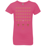 T-Shirts Hot Pink / YXS Space Rabbits Girls Premium T-Shirt
