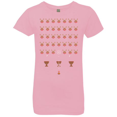 T-Shirts Light Pink / YXS Space Rabbits Girls Premium T-Shirt