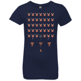 T-Shirts Midnight Navy / YXS Space Rabbits Girls Premium T-Shirt