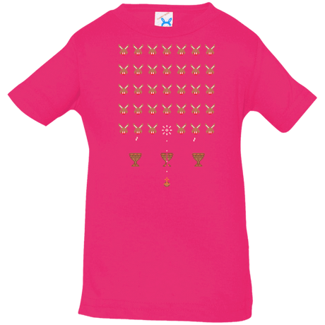 T-Shirts Hot Pink / 6 Months Space Rabbits Infant Premium T-Shirt