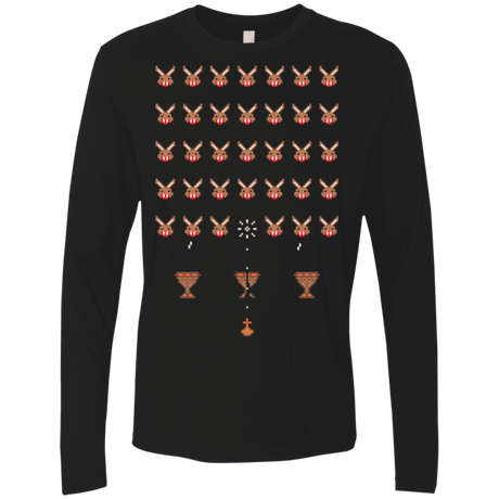 T-Shirts Black / Small Space Rabbits Men's Premium Long Sleeve