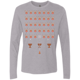 T-Shirts Heather Grey / Small Space Rabbits Men's Premium Long Sleeve