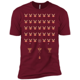 T-Shirts Cardinal / X-Small Space Rabbits Men's Premium T-Shirt