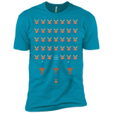 T-Shirts Turquoise / X-Small Space Rabbits Men's Premium T-Shirt