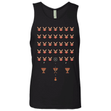 T-Shirts Black / Small Space Rabbits Men's Premium Tank Top