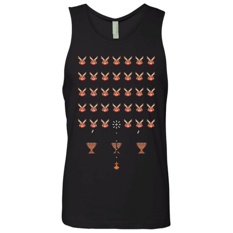 T-Shirts Black / Small Space Rabbits Men's Premium Tank Top