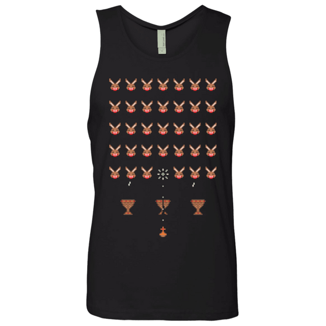 T-Shirts Black / Small Space Rabbits Men's Premium Tank Top