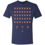 T-Shirts Vintage Navy / Small Space Rabbits Men's Triblend T-Shirt