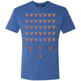 T-Shirts Vintage Royal / Small Space Rabbits Men's Triblend T-Shirt