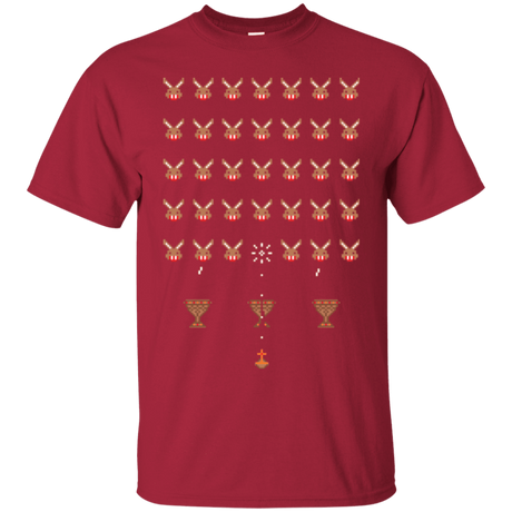 T-Shirts Cardinal / Small Space Rabbits T-Shirt