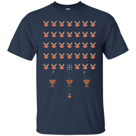 T-Shirts Navy / Small Space Rabbits T-Shirt