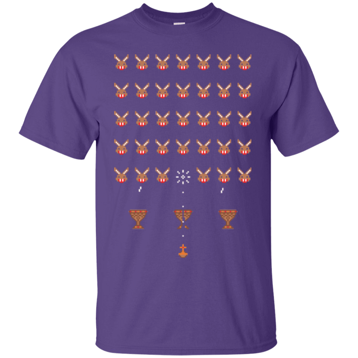 T-Shirts Purple / Small Space Rabbits T-Shirt