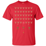 T-Shirts Red / Small Space Rabbits T-Shirt