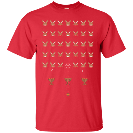 T-Shirts Red / Small Space Rabbits T-Shirt