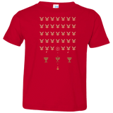 T-Shirts Red / 2T Space Rabbits Toddler Premium T-Shirt