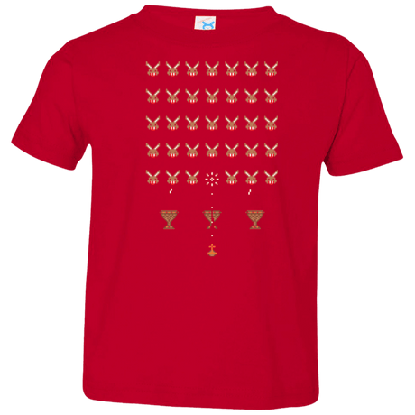 T-Shirts Red / 2T Space Rabbits Toddler Premium T-Shirt