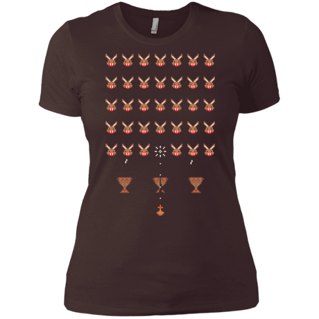 T-Shirts Dark Chocolate / X-Small Space Rabbits Women's Premium T-Shirt